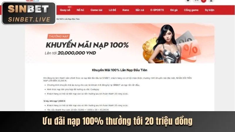Hoàn trả hàng ngày tại 77vin casino